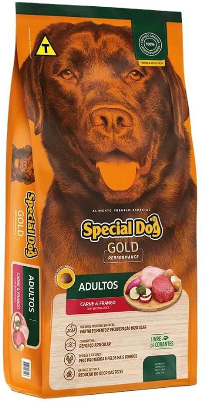 SPECIAL DOG GOLD PERF  AD CAR E FRAN C/ BATATA DOCE 15KG