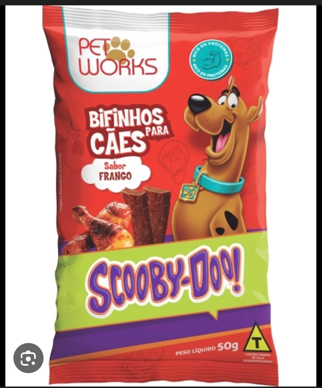 PET WORKS BEEF SCOOBY DOO FRANGO 50G