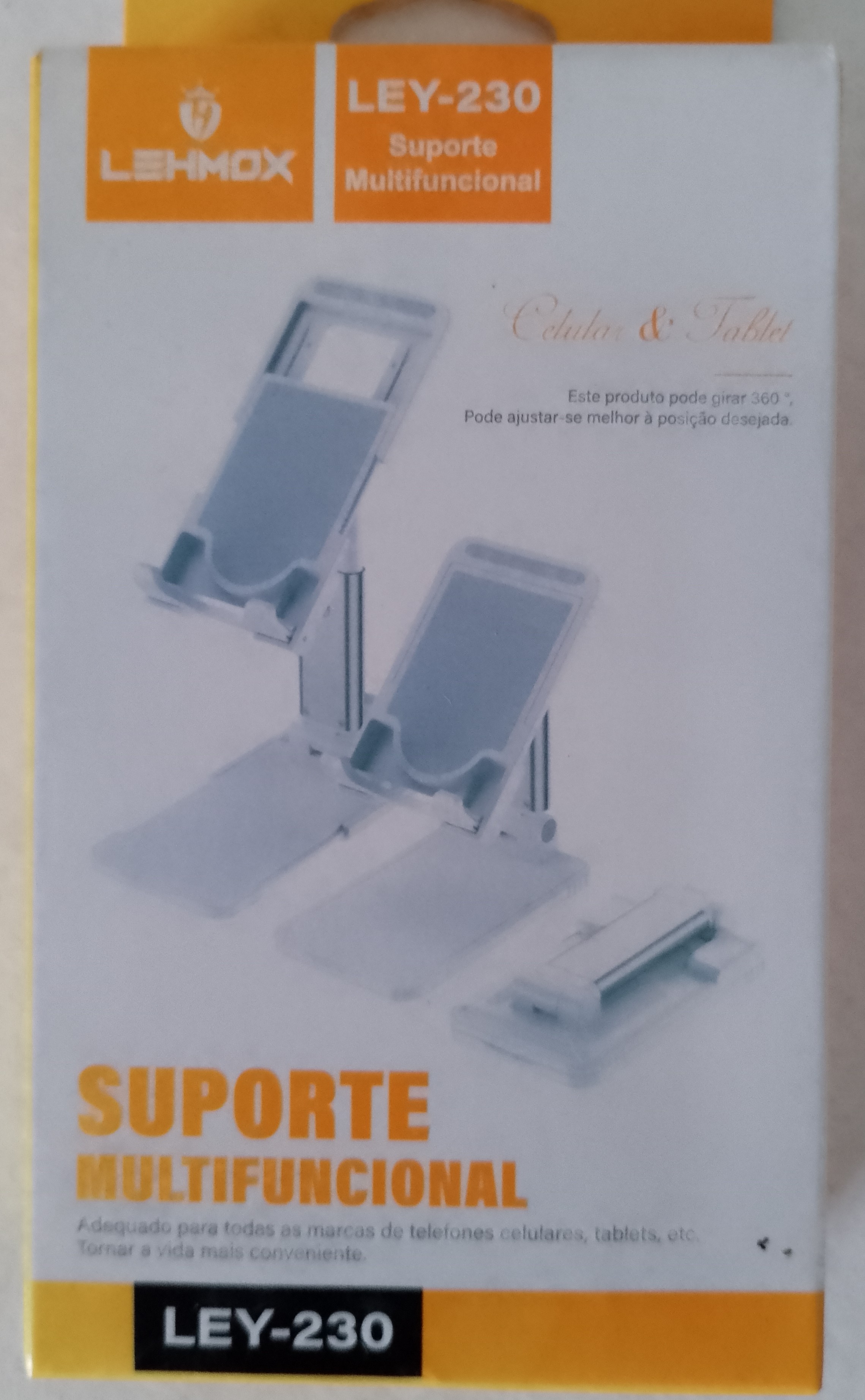 SUPORTE MULTIFUNCIONAL LEY-230 CELULAR E TABLET