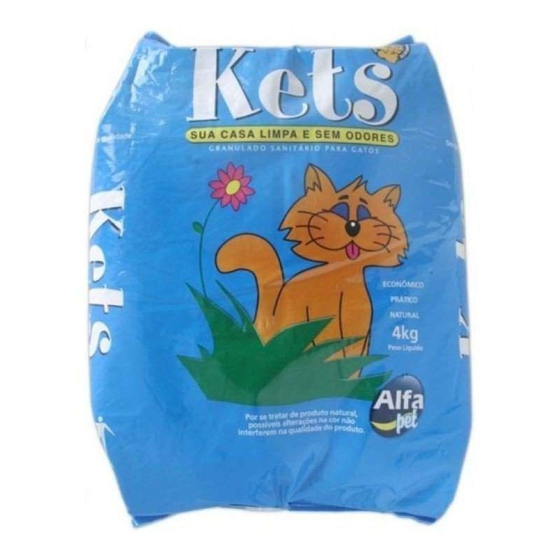 AREIA P/ GATO 4KG KETS