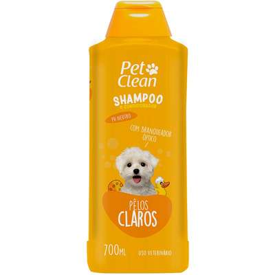 SHAMPOO / CONDICIONADOR PET CLEAN PELOS CLAROS 700ML