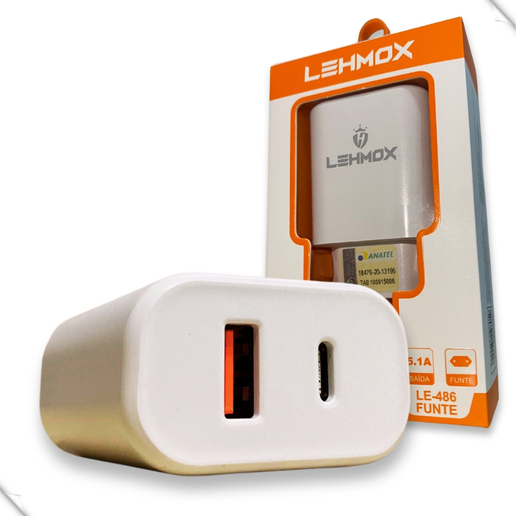 FONTE  LE-486 5.1A LEHMOX BRANCA