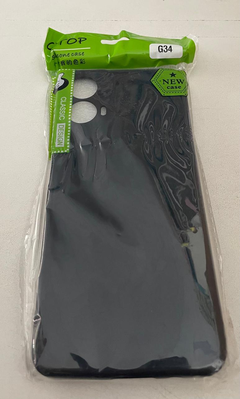 CAPA CASE MOTOROLA PRETA