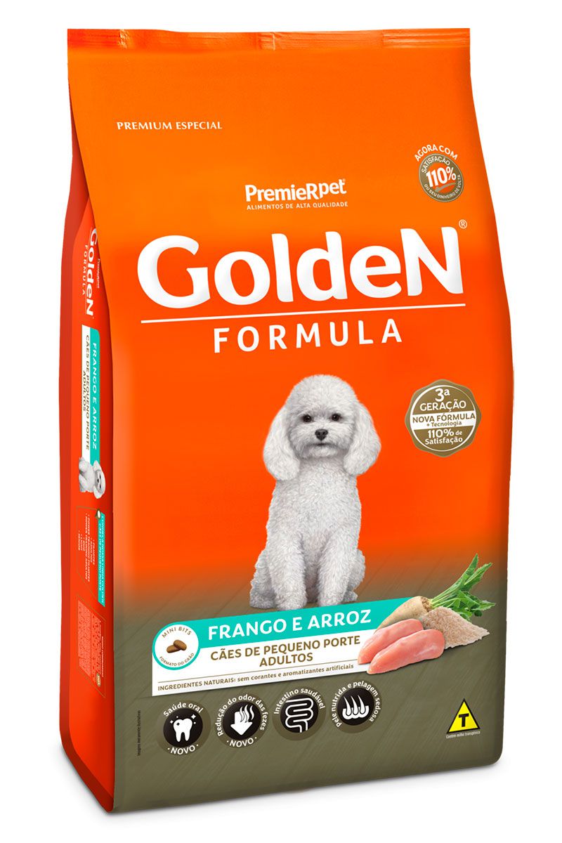 GOLDEN FOR FRAN E ARROZ MINI BITZ PC 15KG